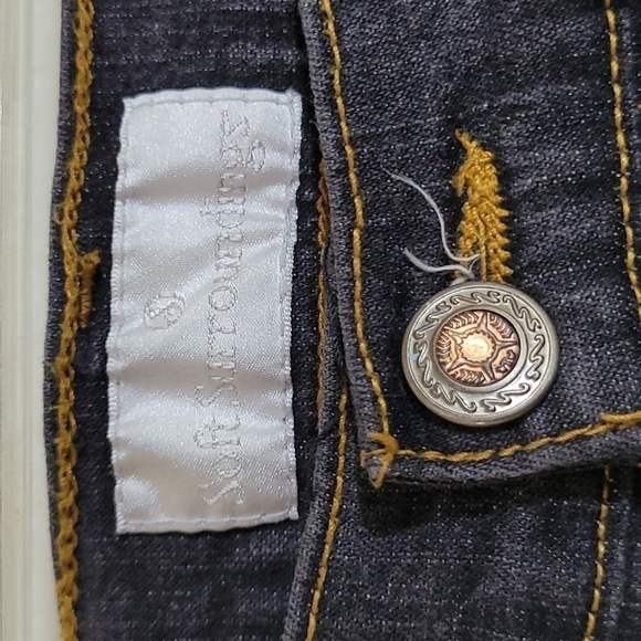 Soft Surroundings Jeans Dark Wash Women's Size TL - Picture 8 of 10